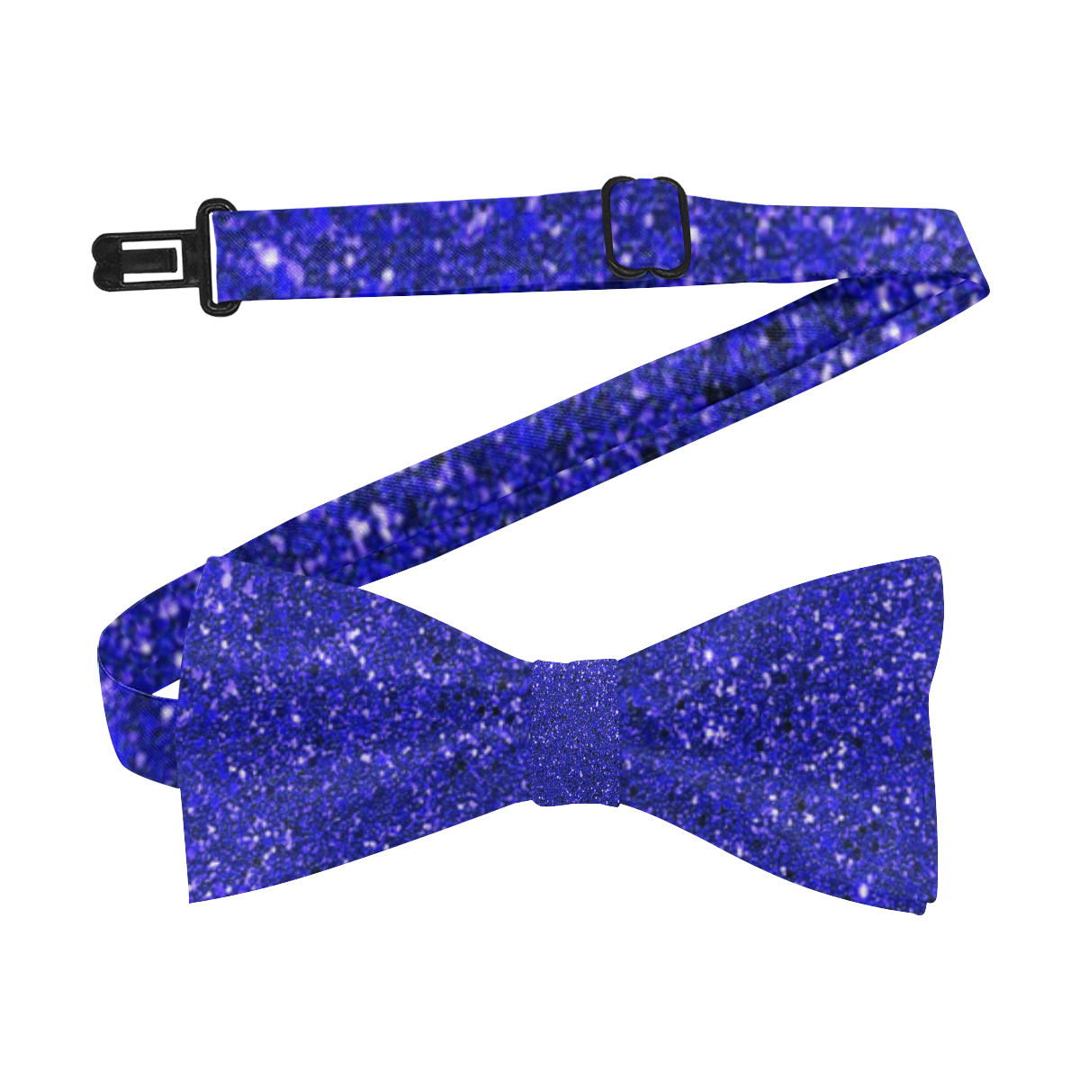 Blue Glitter Custom Bow Tie