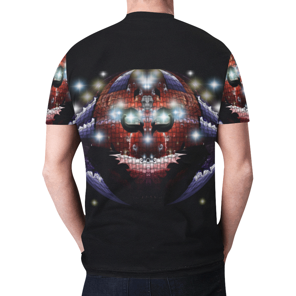 Hapinon New All Over Print T-shirt for Men (Model T45)