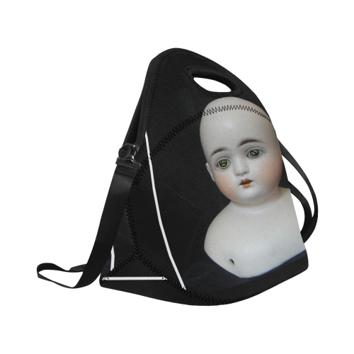 Chaos and Havoc (Frankendoll) Neoprene Lunch Bag/Large (Model 1669)