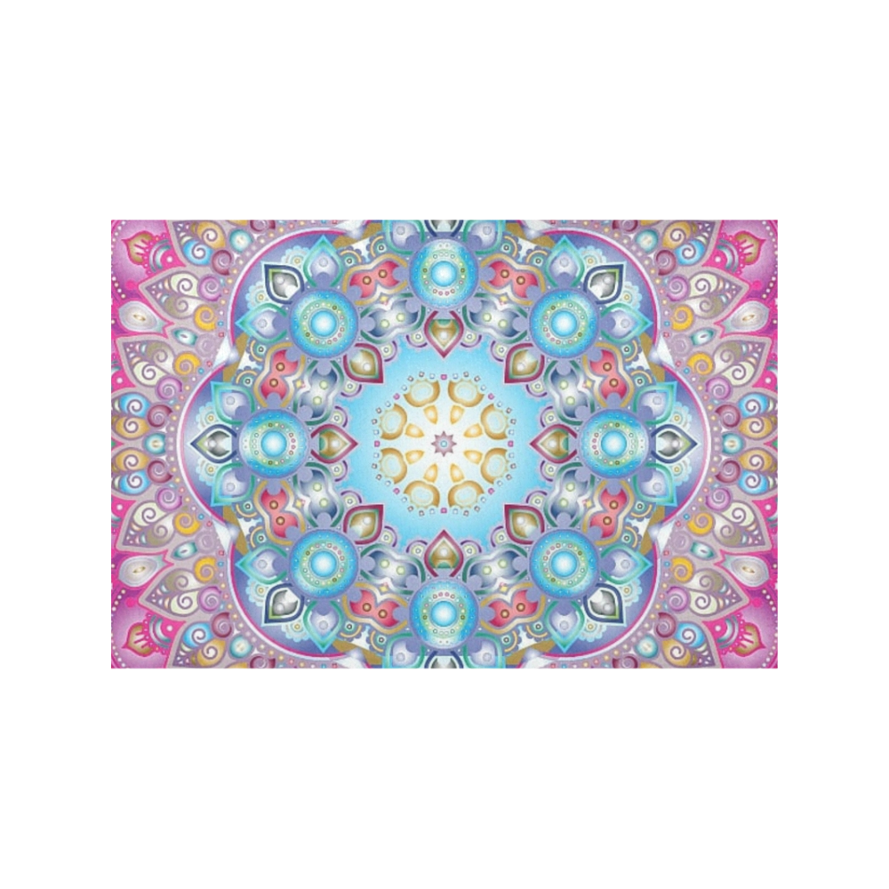 MANDALA DIAMONDS ARE FOREVER Placemat 12’’ x 18’’ (Set of 4)