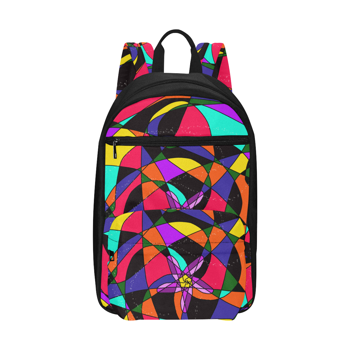 Abstract Design S 2020 Large Capacity Travel Backpack (Model 1691)