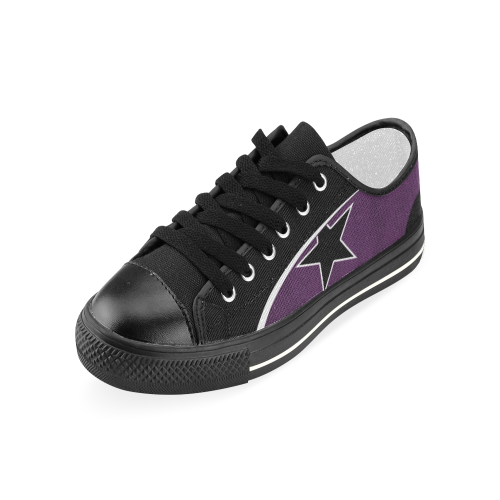 STAR_PLUM W Women's Classic Canvas Shoes (Model 018)