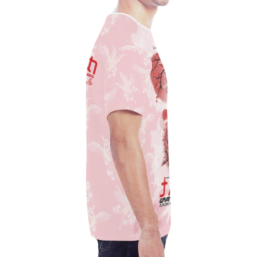 Camiseta Full Print – Geisha New All Over Print T-shirt for Men (Model T45)