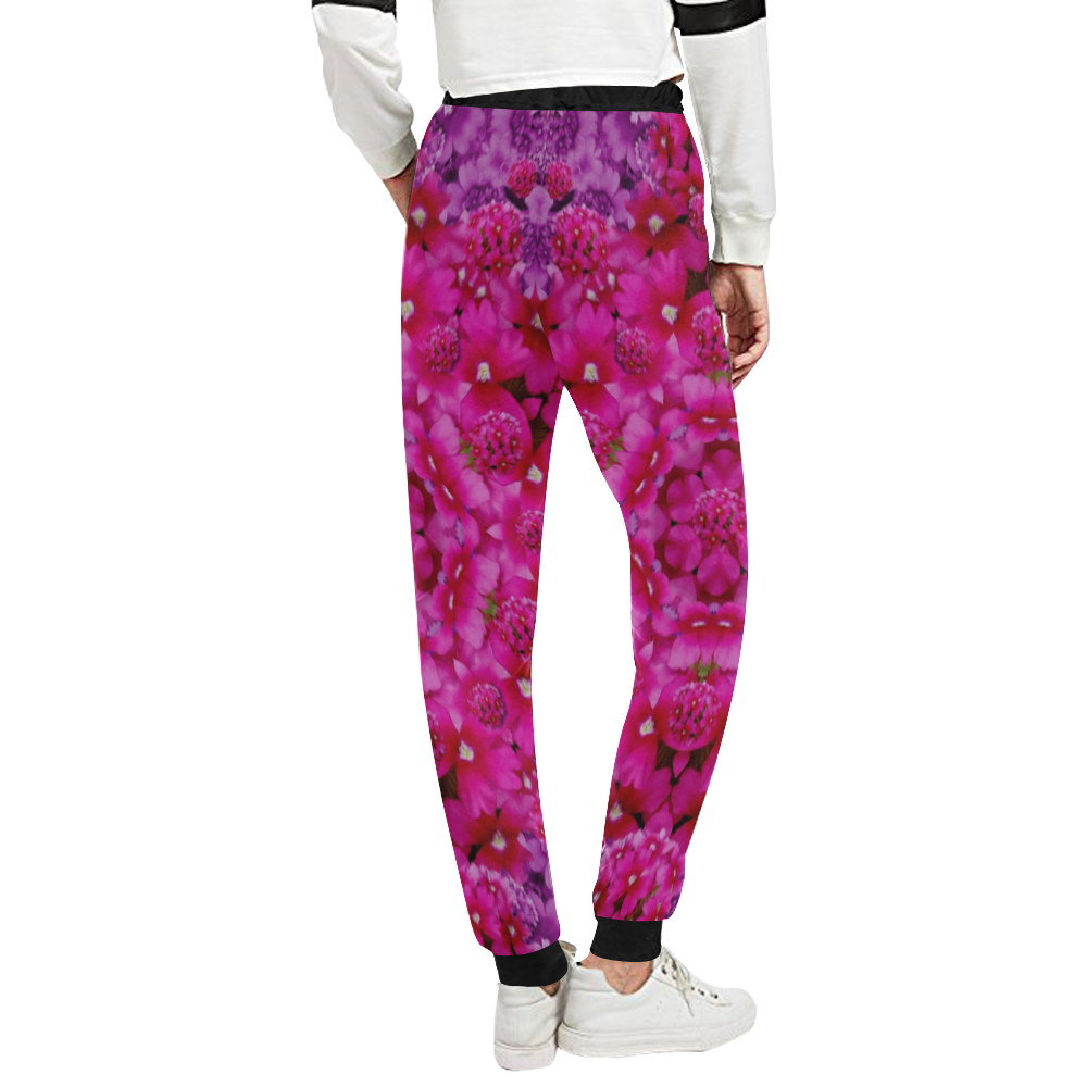 flower suprise to love and enjoy Unisex All Over Print Sweatpants (Model L11)