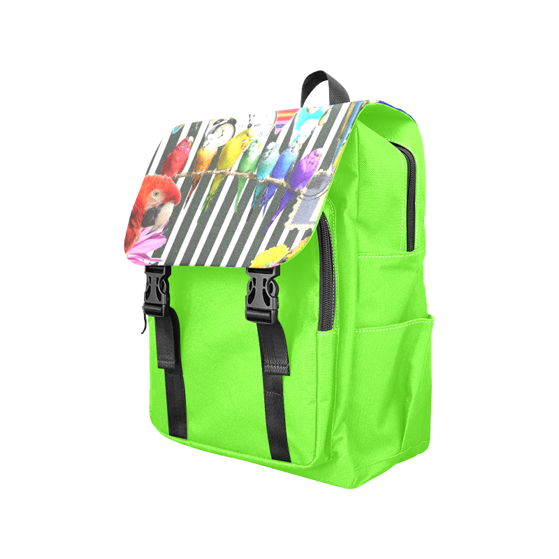 Budgies and Bunting Casual Shoulders Backpack (Model 1623)