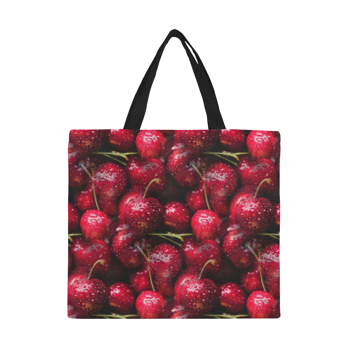 Cherry by Artdream All Over Print Canvas Tote Bag/Large (Model 1699)