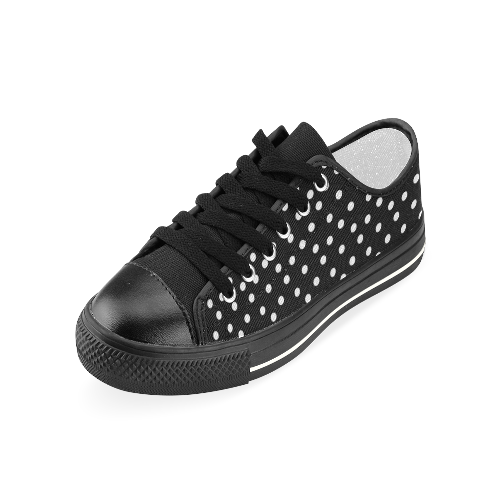 dots3 Women's Classic Canvas Shoes (Model 018)