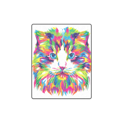 Rainbow Cat Blanket 40"x50"