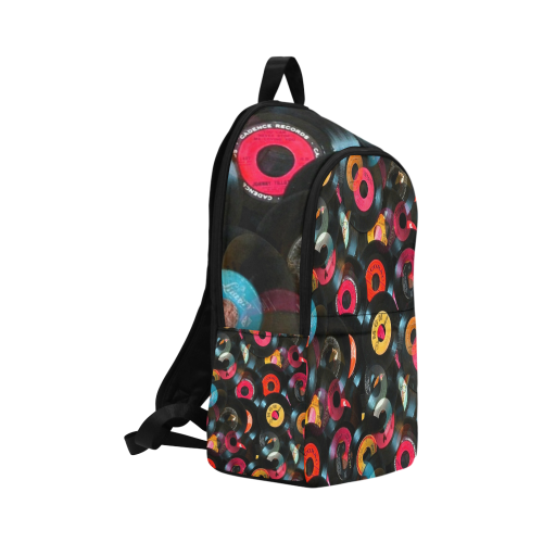 Vinyl Records by Artdream Fabric Backpack for Adult (Model 1659)