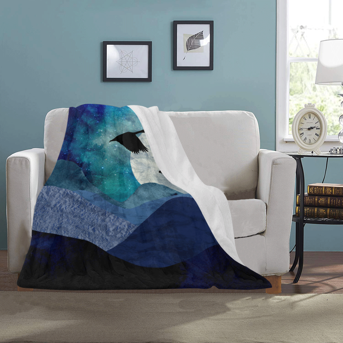 Night In The Mountains Ultra-Soft Micro Fleece Blanket 30''x40''