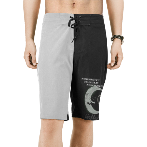 MNTMSCMOON Men's All Over Print Board Shorts (Model L16)