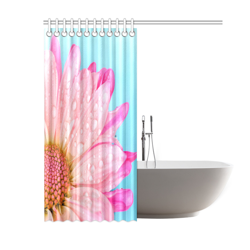 Flower Shower Curtain 60"x72"