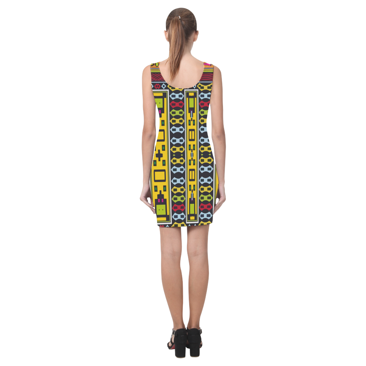 Shapes rows Medea Vest Dress (Model D06)