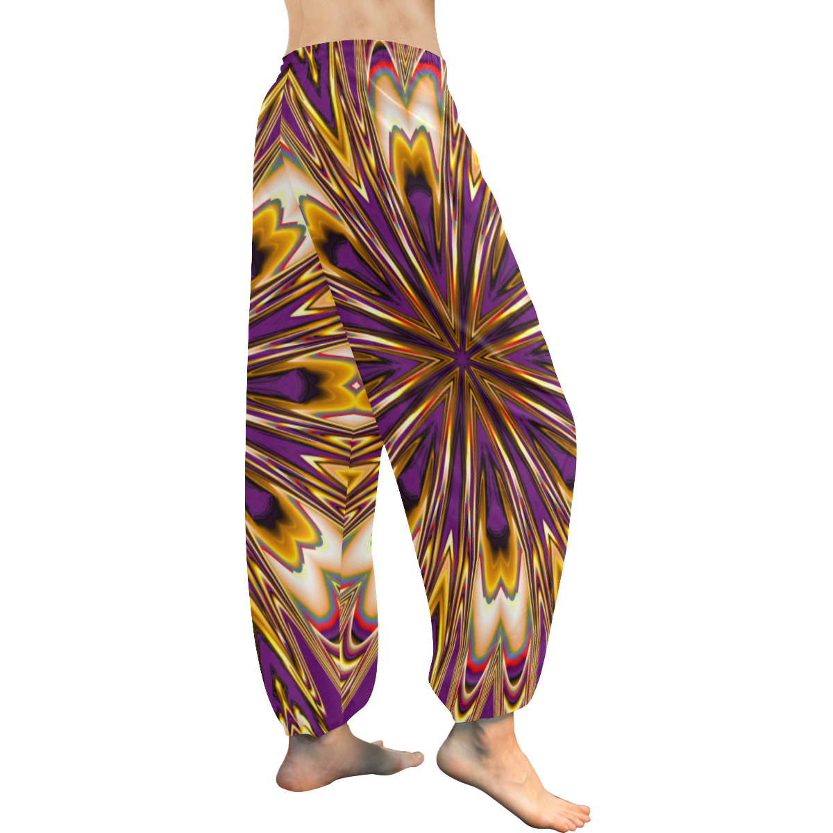 Arizona Blossom Women's All Over Print Harem Pants (Model L18)