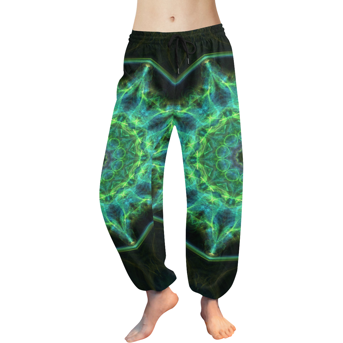 :Universal Kaleidoscope: Women's All Over Print Harem Pants (Model L18)