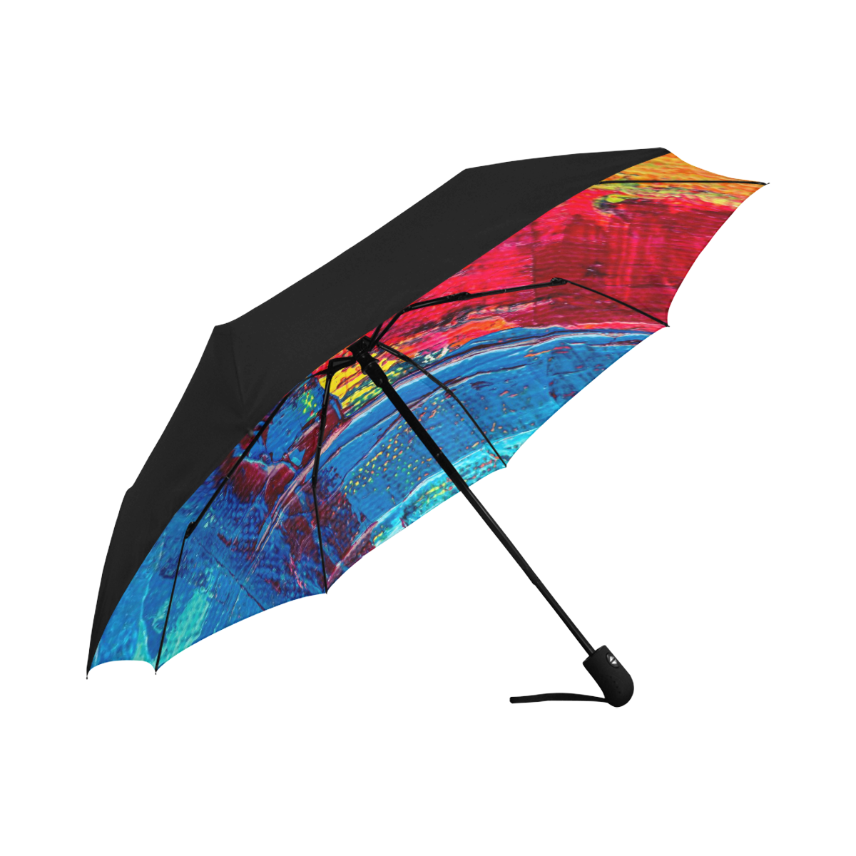 oil_i Anti-UV Auto-Foldable Umbrella (Underside Printing) (U06)