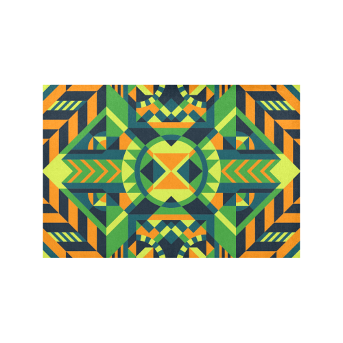 Modern Geometric Pattern Placemat 12’’ x 18’’ (Two Pieces)