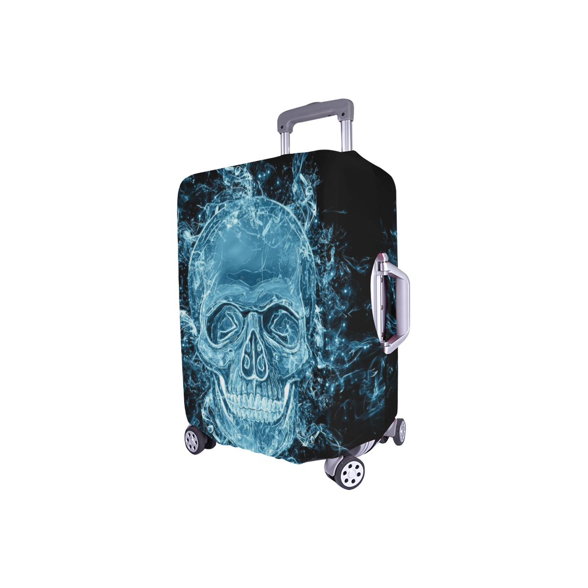 glowing skull Luggage Cover/Small 18"-21"
