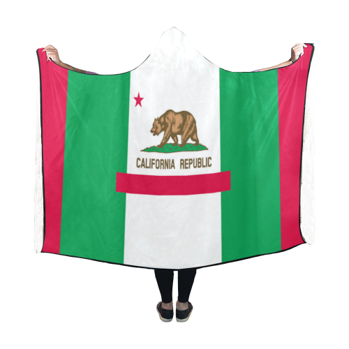 CALIFORNIA Hooded Blanket 60''x50''