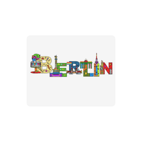 Berlin by Nico Bielow Rectangle Mousepad