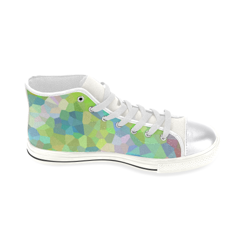 Sea Glass High Tops Women's Classic High Top Canvas Shoes (Model 017)