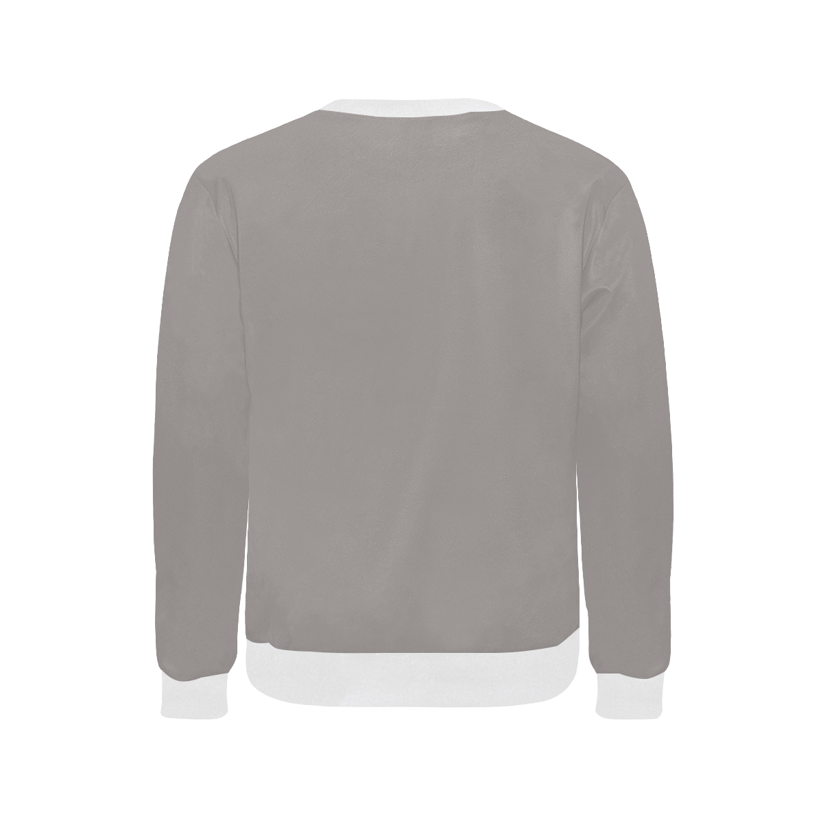 Ash Men's Rib Cuff Crew Neck Sweatshirt (Model H34)