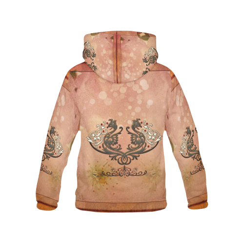Wonderful fantasy dragon All Over Print Hoodie for Women (USA Size) (Model H13)
