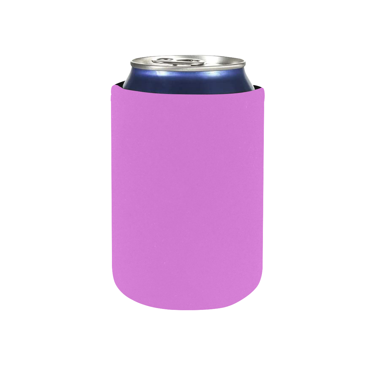 color violet Neoprene Can Cooler 4" x 2.7" dia.