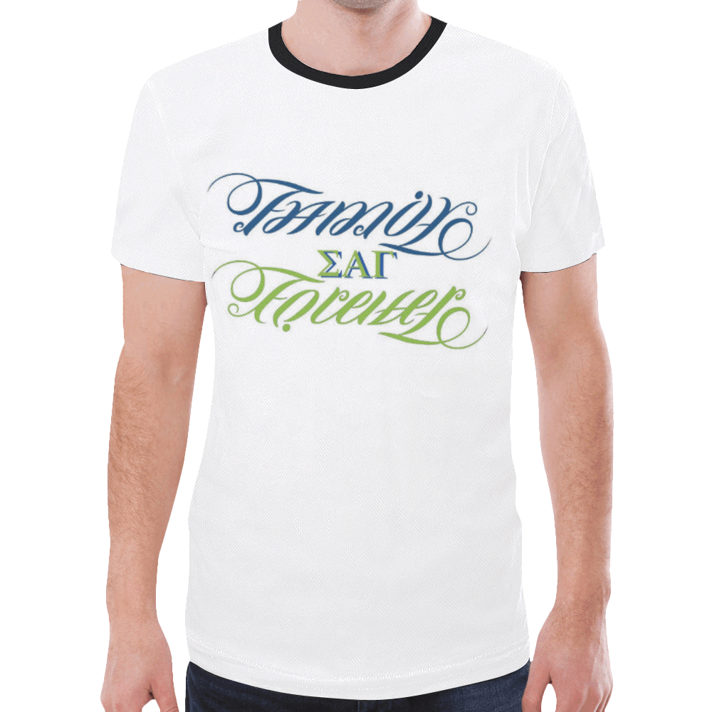 familyforever New All Over Print T-shirt for Men (Model T45)