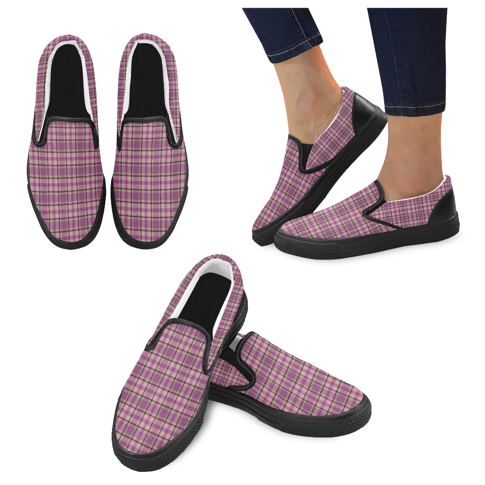 57tt Women's Unusual Slip-on Canvas Shoes (Model 019)