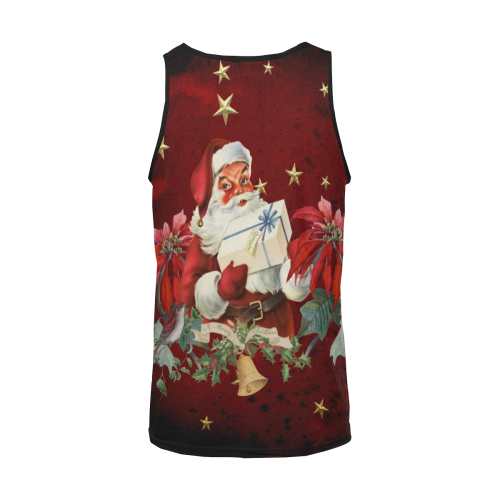 Santa Claus with gifts, vintage Men's All Over Print Tank Top (Model T57)
