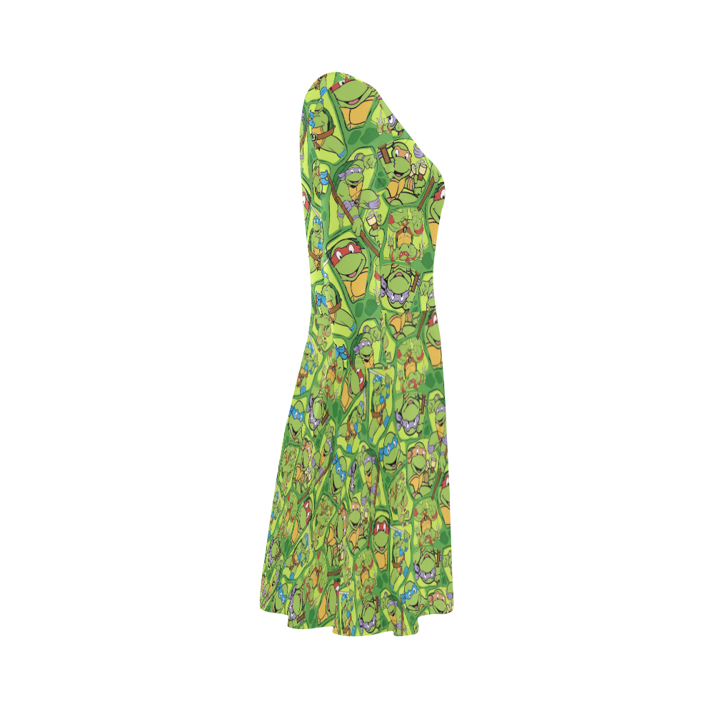 Teenage Mutant Ninja Turtles (TMNT) 3/4 Sleeve Sundress (D23)