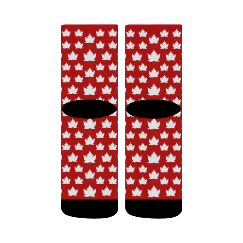 Canada Socks Cute Red Canada Crew Socks Crew Socks