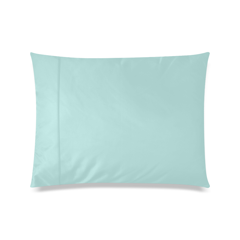 Bleached Coral Custom Zippered Pillow Case 20"x26"(Twin Sides)