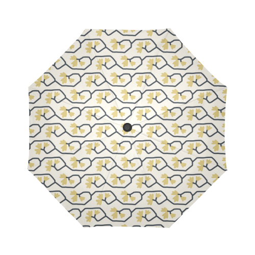 Geo Flower Umbrella Auto-Foldable Umbrella (Model U04)