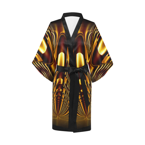 Golden Light Cup Kimono Robe