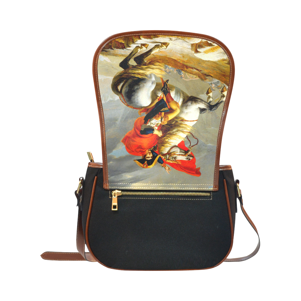 Napoleon Bonaparte 3 Saddle Bag/Small (Model 1649)(Flap Customization)