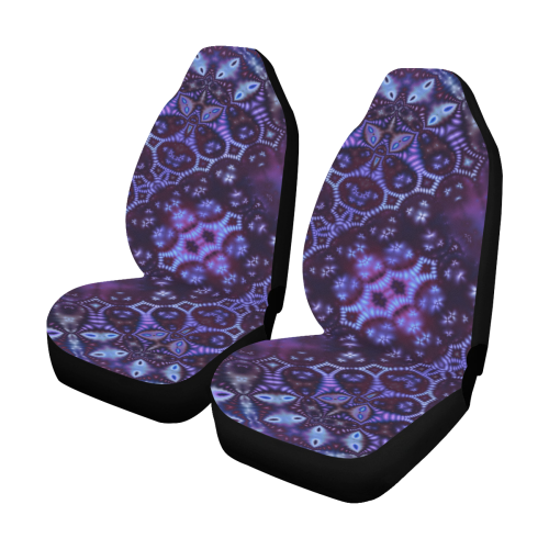 Shifting Purple Car Seat Covers (Set of 2)