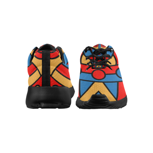 Aztec Maasai Lion Tribal Men's Athletic Shoes (Model 0200)
