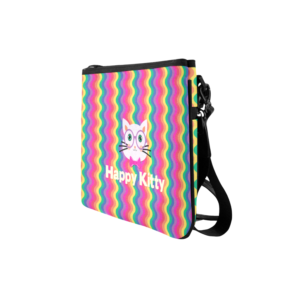 Happy kitty Slim Clutch Bag (Model 1668)