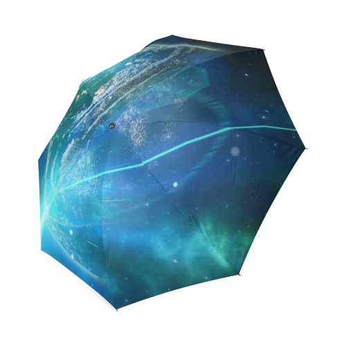 Earth Ball In The Universe Foldable Umbrella (Model U01)