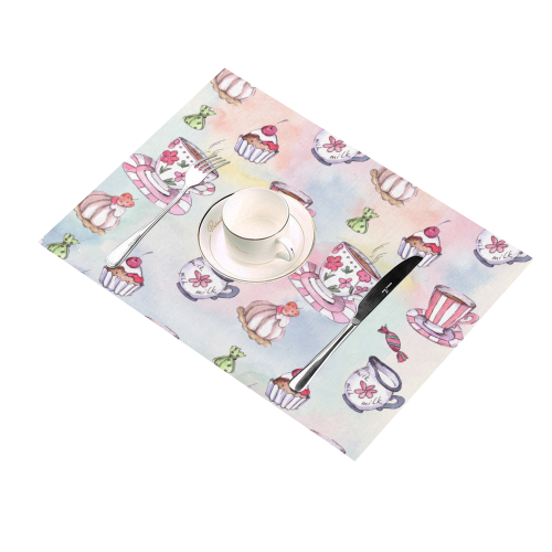 Coffee and sweeets Placemat 14’’ x 19’’ (Set of 4)