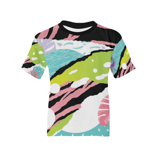 Pop Art Pink Kids' All Over Print T-shirt (Model T65)