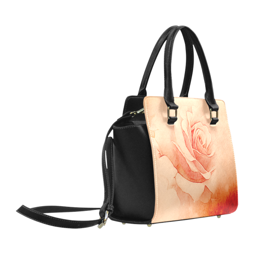 Beautiful roses Classic Shoulder Handbag (Model 1653)
