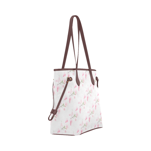 PATTERN ORCHIDÉES Clover Canvas Tote Bag (Model 1661)