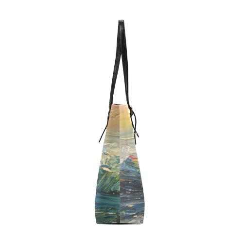 Mountains painting Euramerican Tote Bag/Small (Model 1655)
