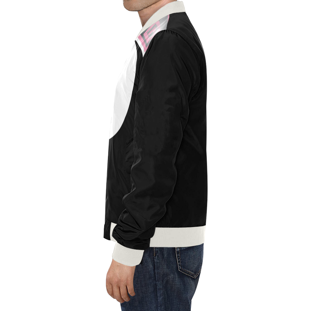 Yin and Yang All Over Print Bomber Jacket for Men (Model H19)