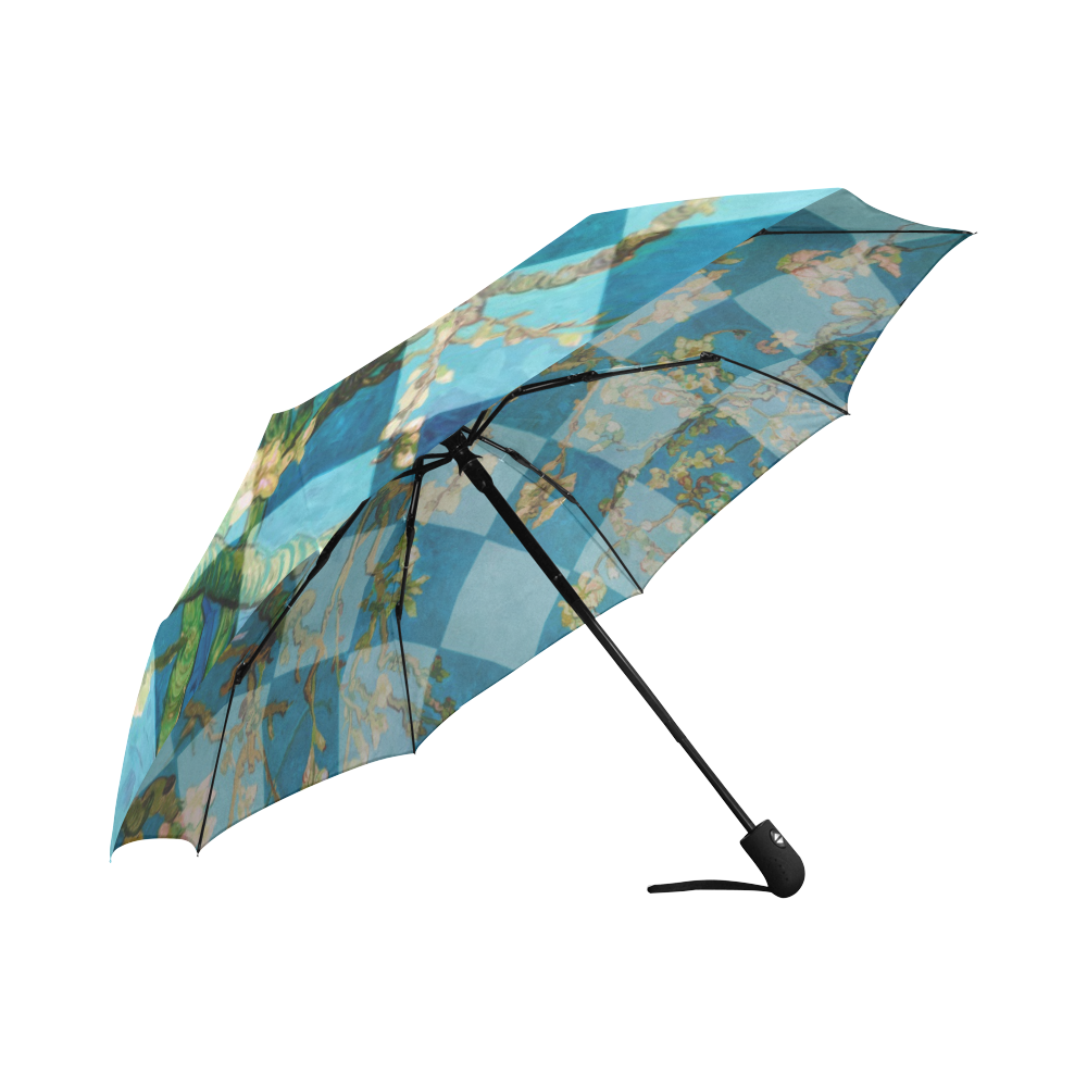 Amandelbloesem Auto-Foldable Umbrella (Model U04)