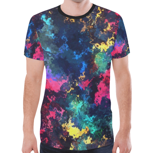 The colors of the soul New All Over Print T-shirt for Men (Model T45)