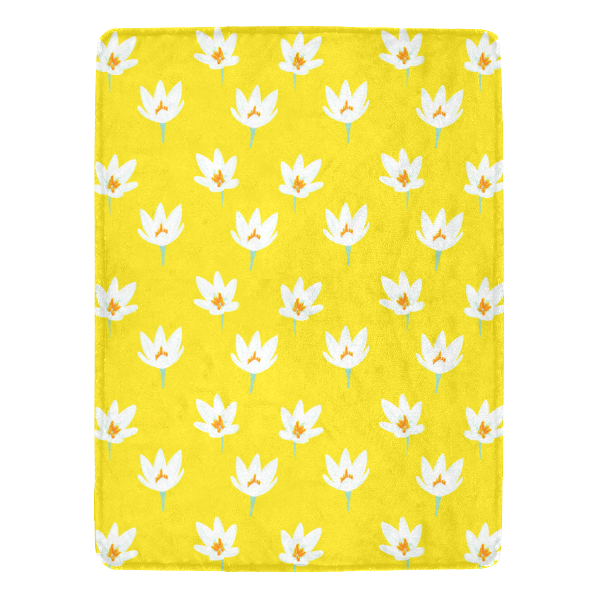RL yellow Ultra-Soft Micro Fleece Blanket 60"x80"